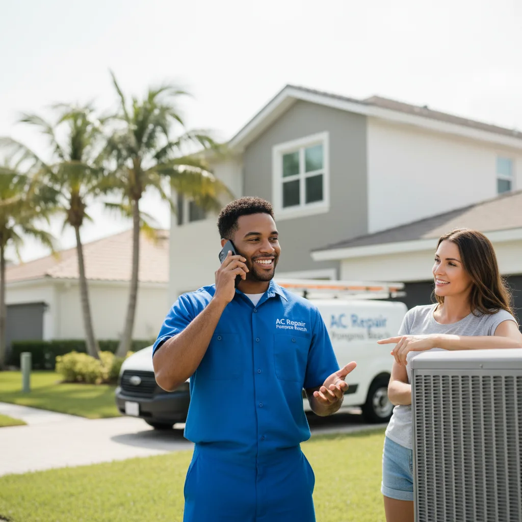 AC Repair Pompano Beach customer support in Old Westbury